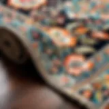 Elegant vintage floral design of the Nuloom Lenore rug