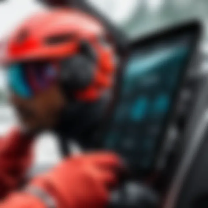 Installation interface of the Oakley Radar Pace app