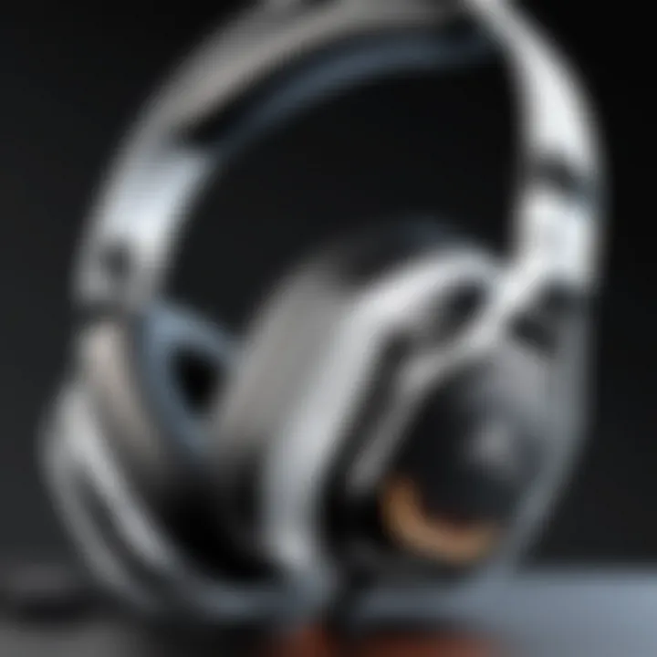 Close-up of Astro gaming headset features