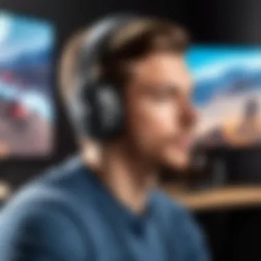 User Experience with Astro Gaming Headset User enjoying gameplay with Astro headset