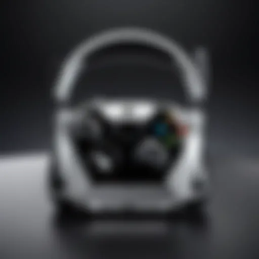 Astro gaming headset on Xbox controller