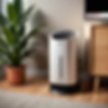 Oreck HEPA Air Purifier in Diverse Environments Oreck HEPA Air Purifier in various environmental settings