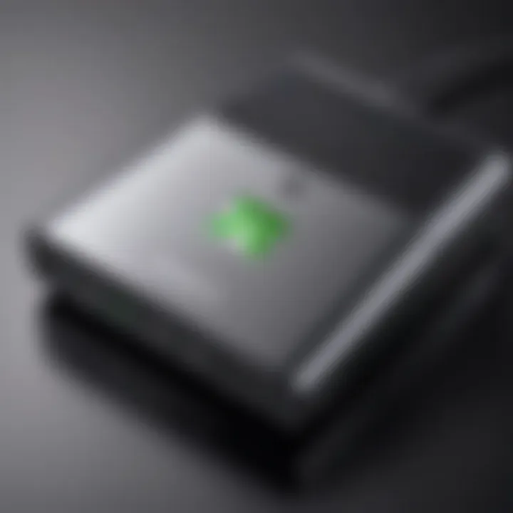 Detailed view of the Original Xbox HD Adapter showcasing its design and ports