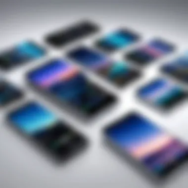 Panasonic Phones in the Competitive Mobile Market Panasonic mobile device against a competitive market backdrop