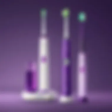 Philips Sonicare DiamondClean Purple compared to other toothbrush models