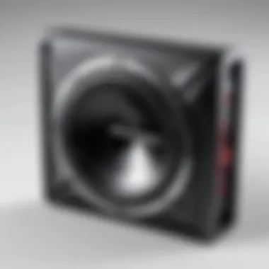 Pioneer Shallow Subwoofer 10 showcased in a car audio system