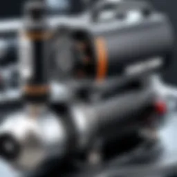 Point Zero airbrush compressor in action