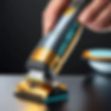 Efficiency in Action: Professional Outlining Trimmer Demonstration of the outlining trimmer in action, highlighting its efficiency.