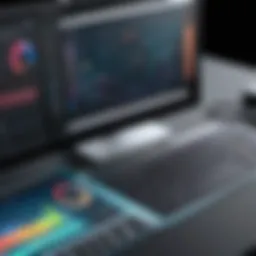 User interface of punch design software showcasing various tools