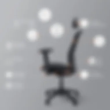 Ergonomic features highlighted in the Raynor office chair