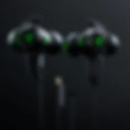 Razer Hammerhead Bluetooth earphones showcasing sleek design and build quality