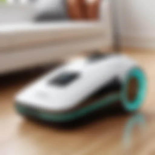 Innovative rechargeable bug vacuum in action