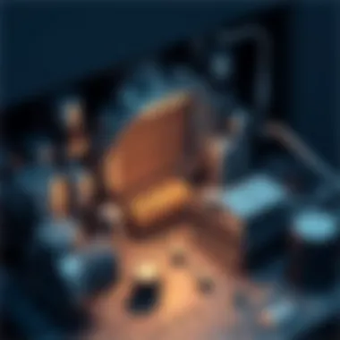 Detailed inspection of amplifier components to ensure quality