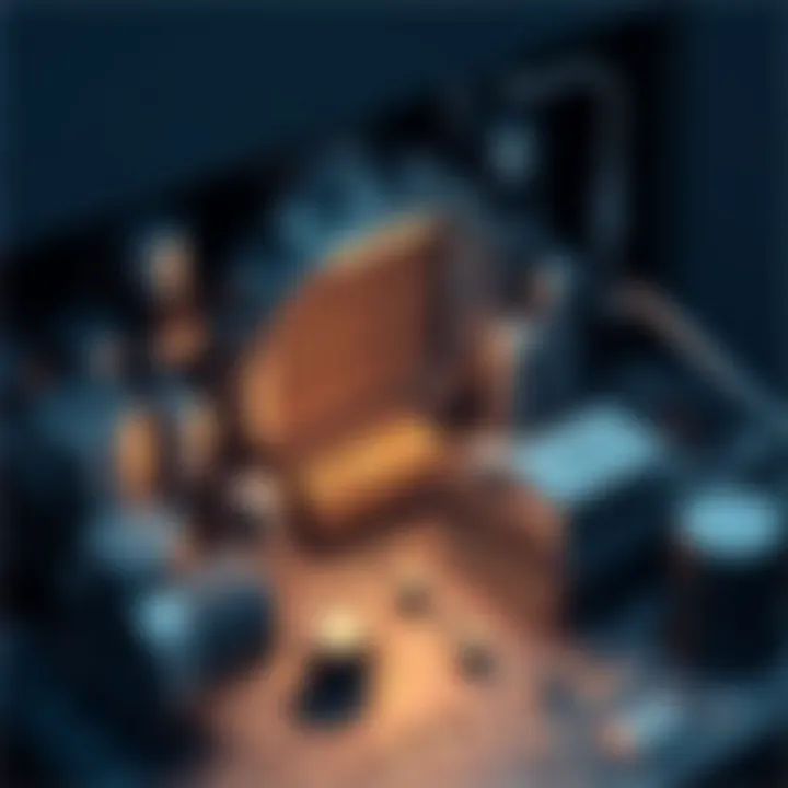 Detailed inspection of amplifier components to ensure quality