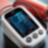 Reizen blood pressure monitor showcasing advanced technology