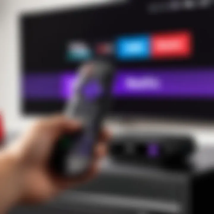 User effortlessly setting up a new TCL Roku TV remote