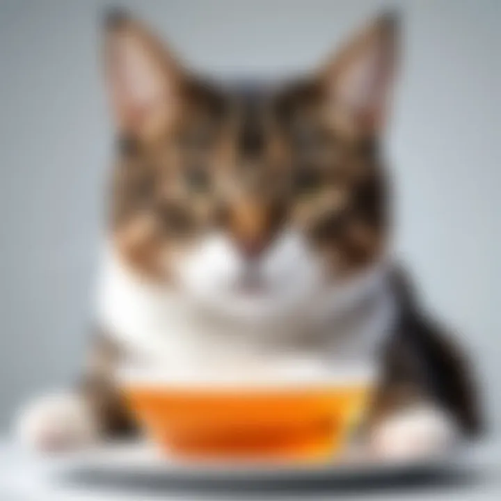 Recommended feeding guidelines for cats with gastrointestinal issues