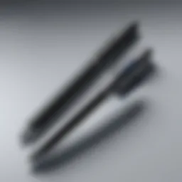 Close-up view of Samsung Galaxy S Pen Pro showcasing its sleek design and features