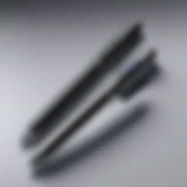 Close-up view of Samsung Galaxy S Pen Pro showcasing its sleek design and features