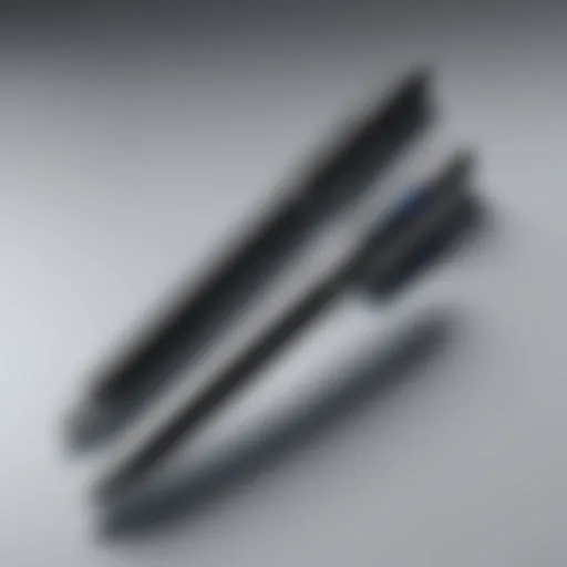 Close-up view of Samsung Galaxy S Pen Pro showcasing its sleek design and features