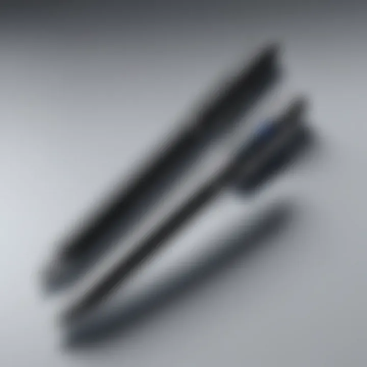 Close-up view of Samsung Galaxy S Pen Pro showcasing its sleek design and features