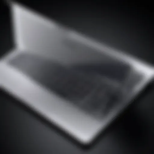 Sleek design of the Samsung ultra light laptop showcasing its modern aesthetics