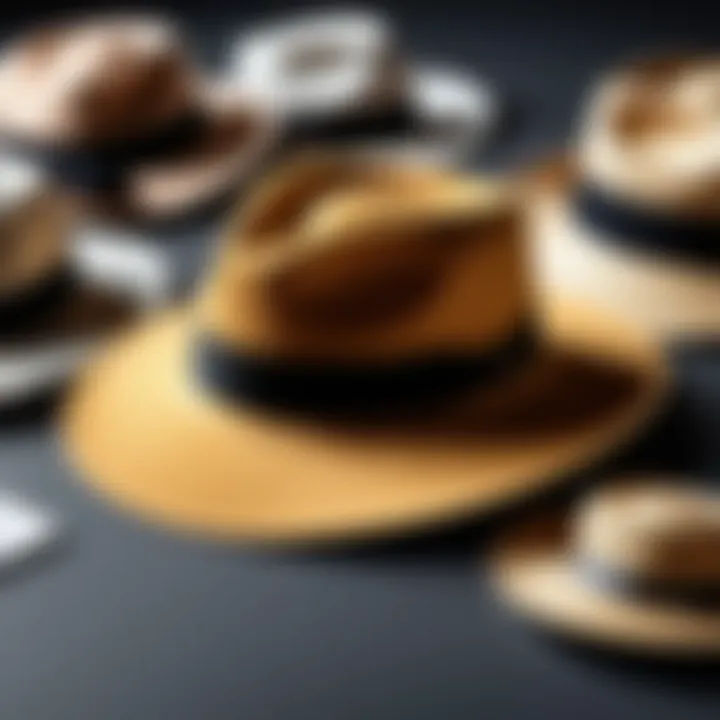 Materials used in Scala Classico hat production highlighting sustainability