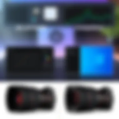 Side-by-side comparison of SEL2470GM II lens and competing models.