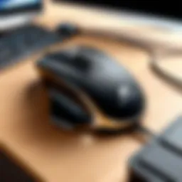 Ergonomic gaming mouse designed for comfort during long gaming sessions