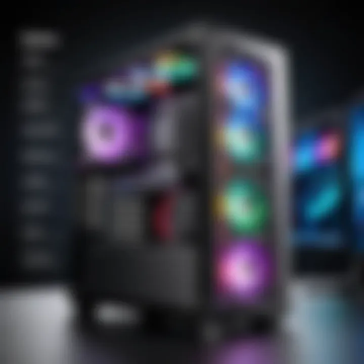Comparison chart of gaming PC specifications
