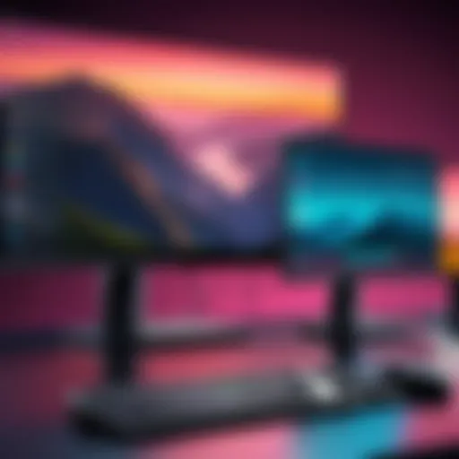 Diverse monitors suitable for Raspberry Pi