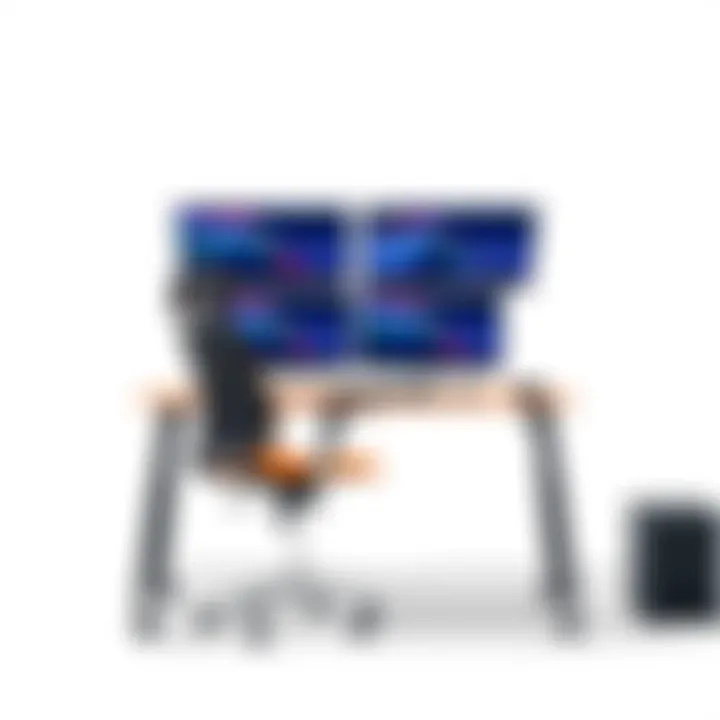 Optimal Ergonomics for Dual Monitors Ergonomic desk height and chair