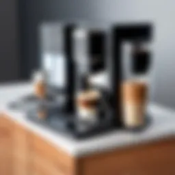 Stylish design of the Single Serve Ninja Coffee Bar showcasing modern aesthetics