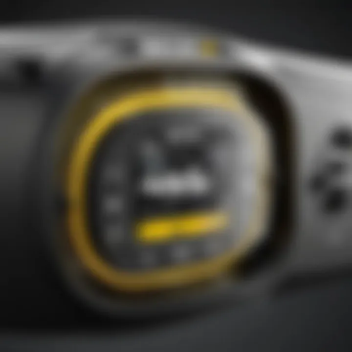 Close-up of the features of the SKLZ Hurricane Baseball Trainer