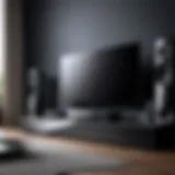 Sleek design of Sony's home theatre system