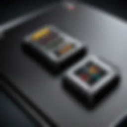 Close-up view of a high-quality speaker terminal wall plate showcasing its design and features