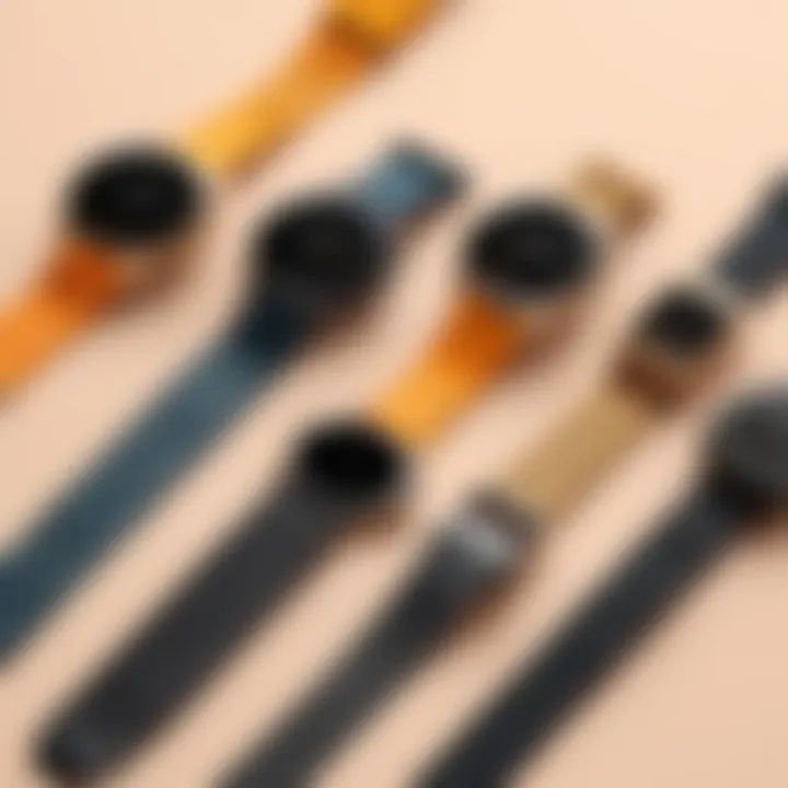 Compatibility of the Sunto Core Watch Band with Various Models Sunto Core watch band displayed with multiple compatible watch models.