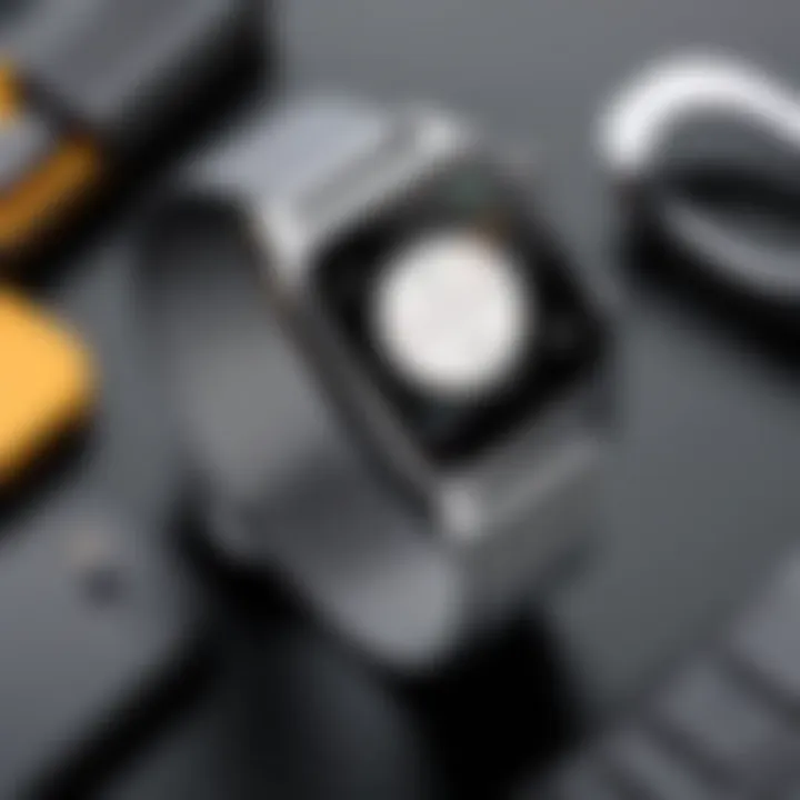 Stylish Integration of the Sunto Core Watch Band with Outdoor Gear Stylish Sunto Core watch band paired with outdoor gear for an adventurous look.