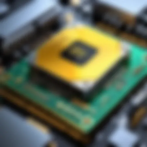 Illustration showcasing the relationship between TDP and CPU performance