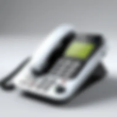 Future Possibilities of Handheld Landline Phones Illustration depicting the future possibilities of handheld landline phones.