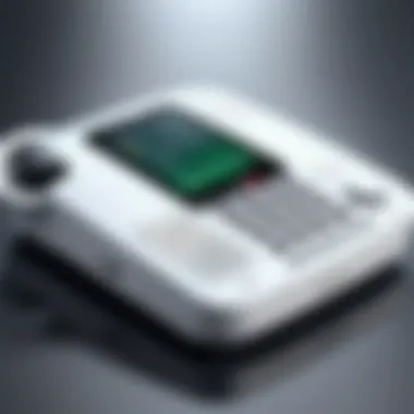 Modern Handheld Landline Phone with Advanced Features Modern handheld landline phone featuring advanced technology.