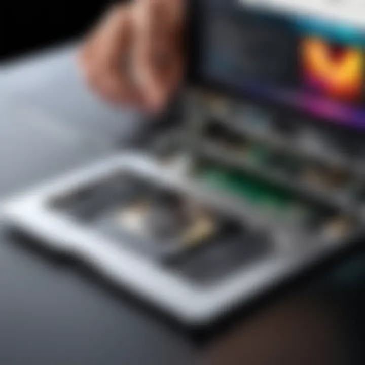 User accessing digital media through an optical drive