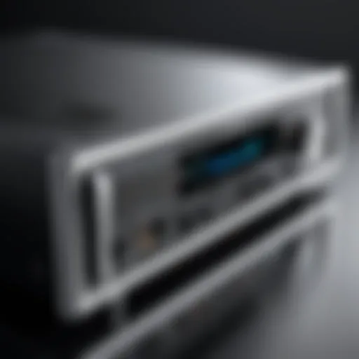 High-fidelity audio source showcasing advanced equipment
