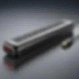 A TowMate light bar charger showcasing its sleek design and advanced technology.