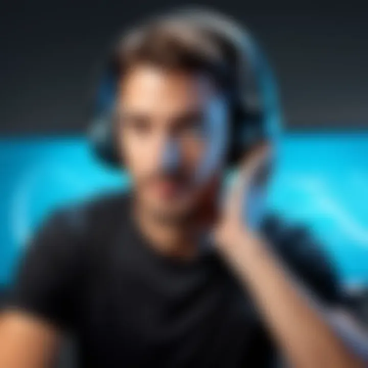 Visual representation of common troubleshooting issues with wireless headsets