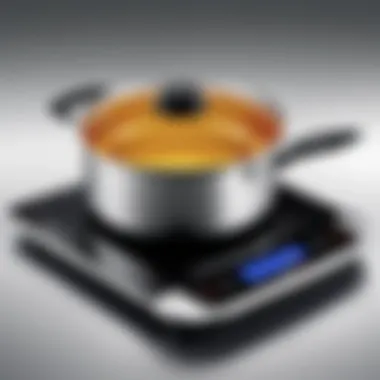 Detailed view of Trudeau cookware features enhancing usability