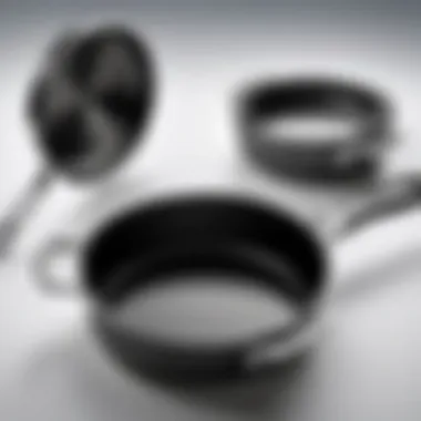 Close-up of Trudeau cookware materials and finishes