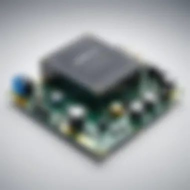 Detailed schematic of UAD satellite power supply architecture