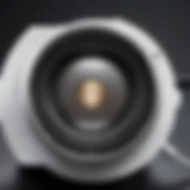 Charging Port of Ring Spotlight Cam Battery Close-up view of Ring Spotlight Cam Battery charging port