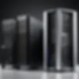 Overview of various computer tower sizes